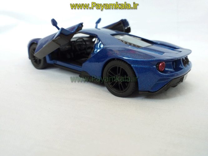 ماشین اسباب بازی فورد (FORD GT 2005 BY KINSMART) آبی