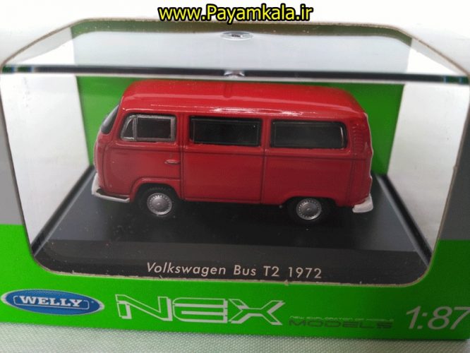 ماکت مینیاتوری فولکس (1:87)(VOLKSWAGEN The Beetle BY WELLY) سفید