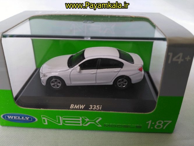 ماکت مینیاتوری ب ام و ( BMW 335i BY WELLY)(1:87 ) سفید