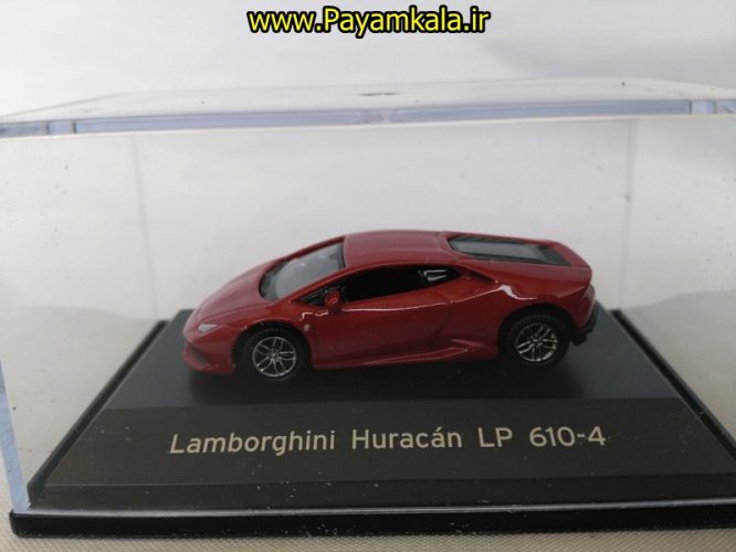 ماکت مینیاتوری لامبورگینی (1:87)(LAMBORGHINI HURACAN LP610-4 BY WELLY)