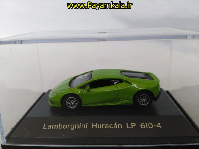 ماکت مینیاتوری لامبورگینی (1:87)(LAMBORGHINI HURACAN LP610-4 BY WELLY)