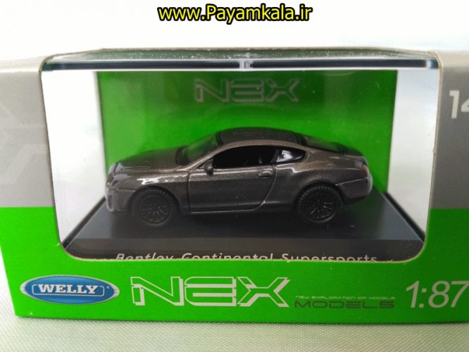 ماکت مینیاتوری بنتلی ( Bentley Continental SuperSports By WELLy)(1:87)