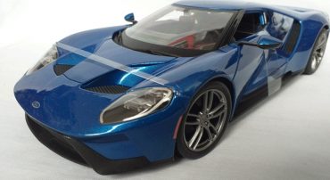 ماکت فورد GT بزرگ (FORD GT 2017 BY MAISTO) (1:18) آبی