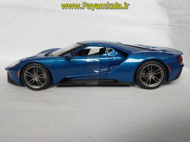 ماکت فورد GT بزرگ (FORD GT 2017 BY MAISTO) (1:18) آبی