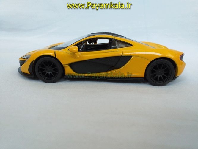 ماشین اسباب بازی مک لارن (MCLAREN P1 BY KINSMART) زرد