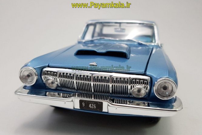 ماشین فلزی شورلت بل ایر(1:18) ( Chevrolet Bel Air 1962) آبی رویال