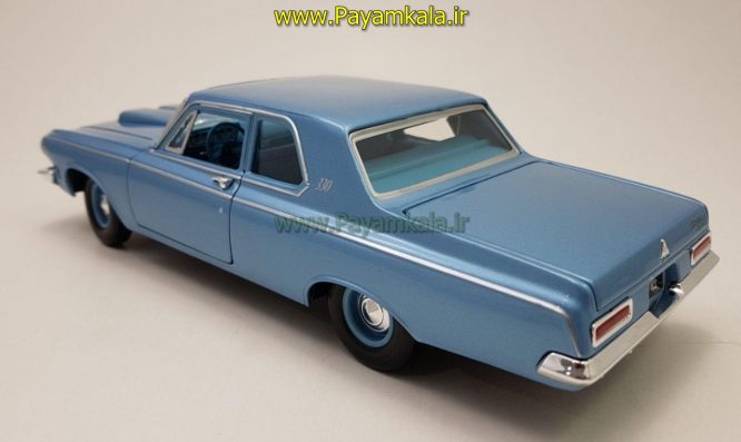 ماشین فلزی شورلت بل ایر(1:18) ( Chevrolet Bel Air 1962) آبی رویال