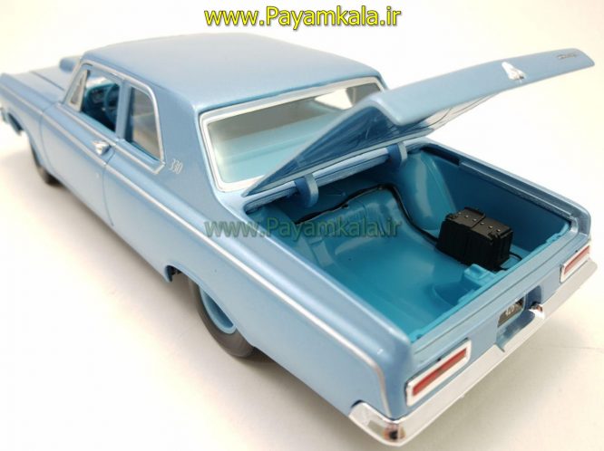 ماشین فلزی شورلت بل ایر(1:18) ( Chevrolet Bel Air 1962) آبی رویال