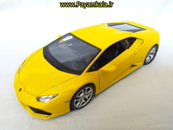 ماکت لامبورگینی (1:24) (LAMBORGHINI HURACAN LP610-4 BY MAISTO ) زرد