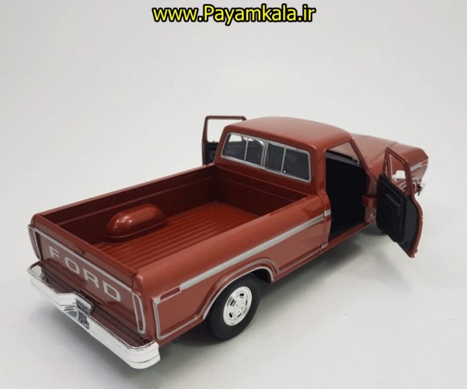 ماشین بازی فورد وانت (1:24) (FORD F-150 CUSTOM 1979 BY MOTORMAX)