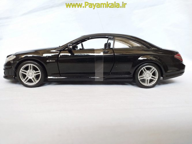 ماکت فلزی اسباب بازی مرسدس بنز CL 63 AMO بزرگ (1:24)( Mercedes -Benz CL 63 AMO ) ساخت مایستو رنگ مشکی