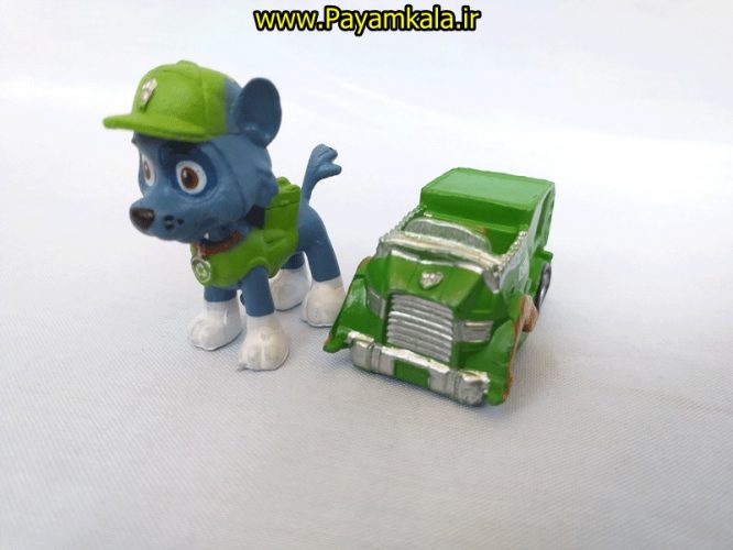 (مینیاتوری) اسباب بازی دو عددی سگ نگهبان (PAW PATROL)