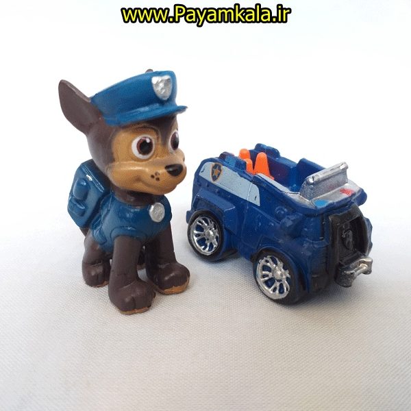 (مینیاتوری) اسباب بازی دو عددی سگ نگهبان (PAW PATROL)