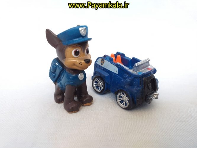 (مینیاتوری) اسباب بازی دو عددی سگ نگهبان (PAW PATROL)