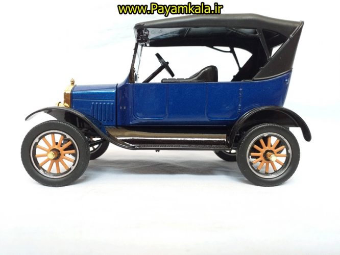 ماکت فلزی فورد بزرگ (1:24)(FORD 1925 MODEL TOURING BY MOTORMAX) آبی