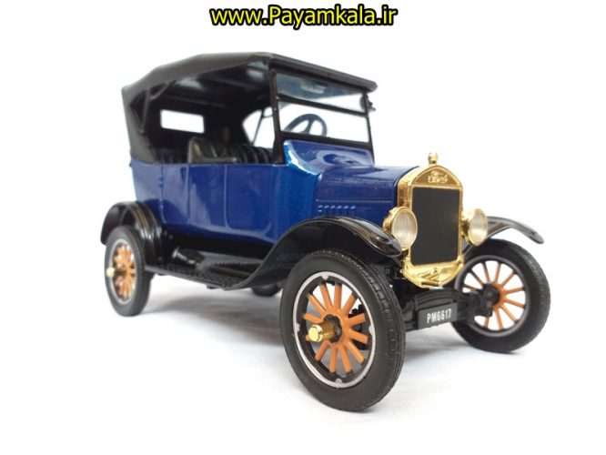 ماکت فلزی فورد بزرگ (1:24)(FORD 1925 MODEL TOURING BY MOTORMAX) آبی