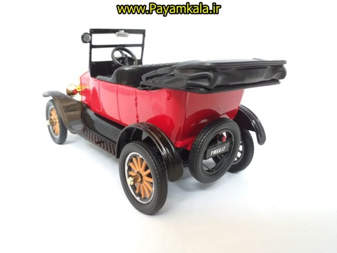 ماکت فلزی فورد بزرگ (1:24)(FORD 1925 MODEL TOURING BY MOTORMAX) قرمز