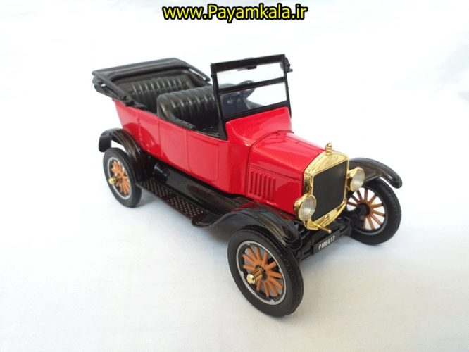 ماکت فلزی فورد بزرگ (1:24)(FORD 1925 MODEL TOURING BY MOTORMAX) قرمز