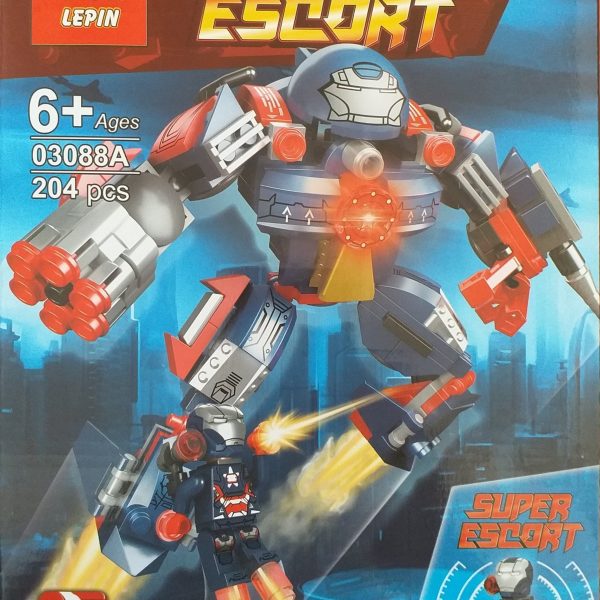 لگو مرد آهنین با زره غول آهنین (LEPIN 3088A)( IRON MAN)