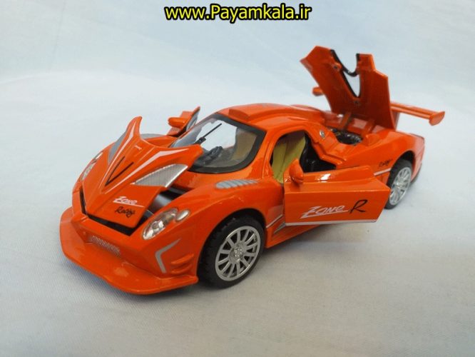 ماشین بازی پاگانی (PAGANI BY DIECAST REPLICA) فلزی آبی