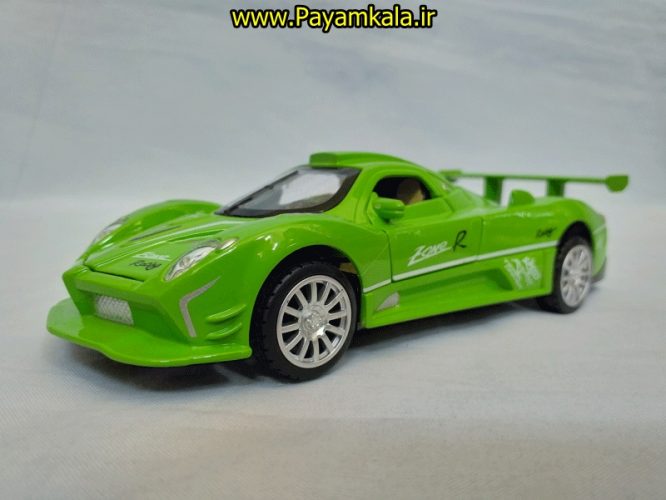 ماشین بازی پاگانی (PAGANI BY DIECAST REPLICA) فلزی آبی