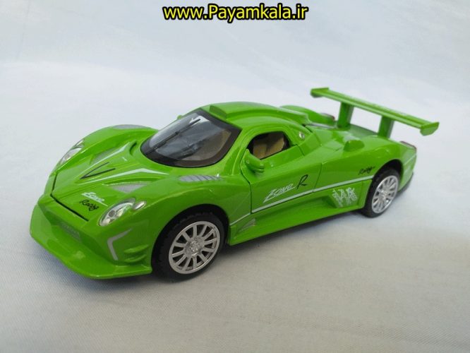 ماشین بازی پاگانی (PAGANI BY DIECAST REPLICA) فلزی آبی