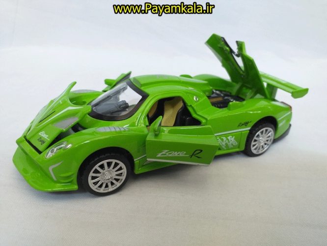 ماشین بازی پاگانی (PAGANI BY DIECAST REPLICA) فلزی آبی