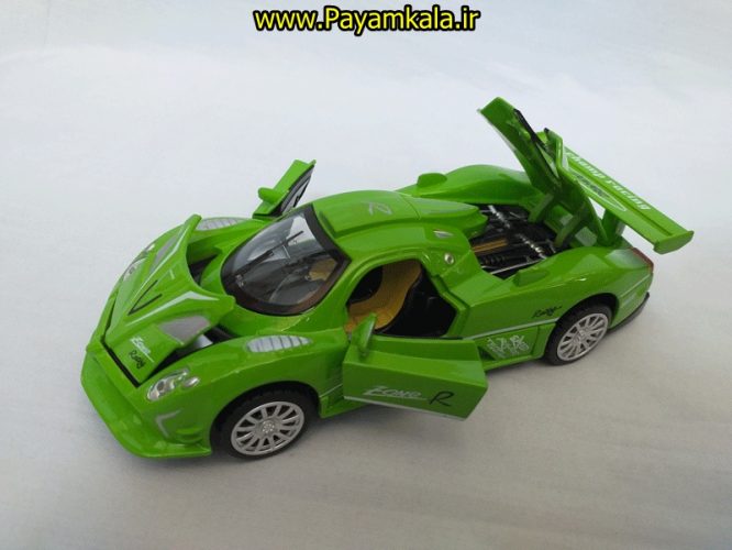 ماشین بازی پاگانی (PAGANI BY DIECAST REPLICA) فلزی آبی