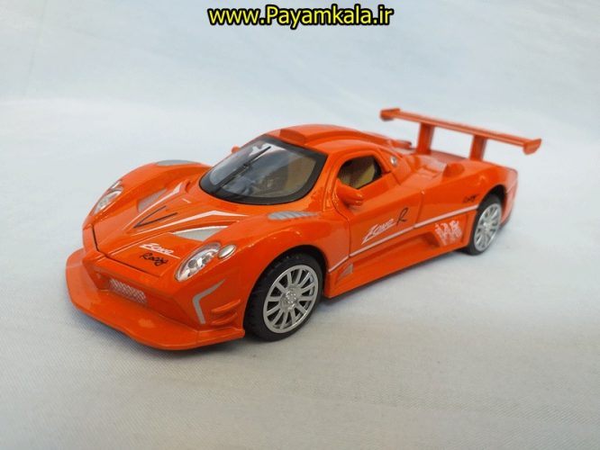 ماشین بازی پاگانی (PAGANI BY DIECAST REPLICA) فلزی آبی