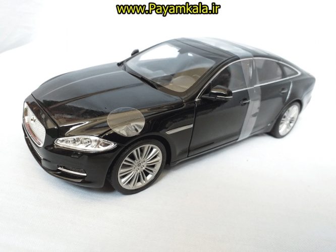 ماشین بازی جگوار بزرگ (1:24)(2010 JAGUAR XJ BY WELLY) مشکی