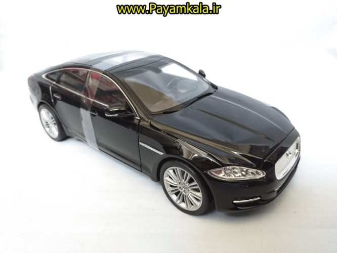 ماشین بازی جگوار بزرگ (1:24)(2010 JAGUAR XJ BY WELLY) مشکی