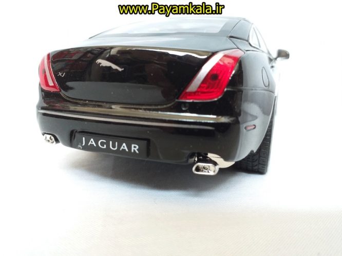 ماشین بازی جگوار بزرگ (1:24)(2010 JAGUAR XJ BY WELLY) مشکی