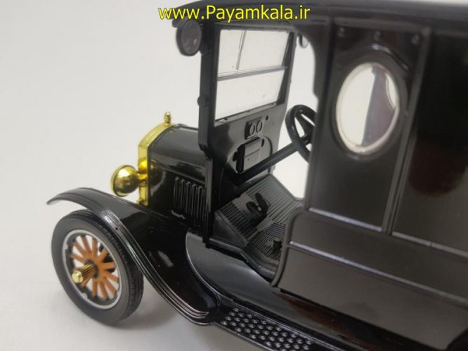 ماکت فلزی فورد بزرگ (1:24)(FORD 1925 MODEL PADDY WAGON BY MOTORMAX) مشکی