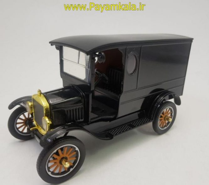 ماکت فلزی فورد بزرگ (1:24)(FORD 1925 MODEL PADDY WAGON BY MOTORMAX) مشکی