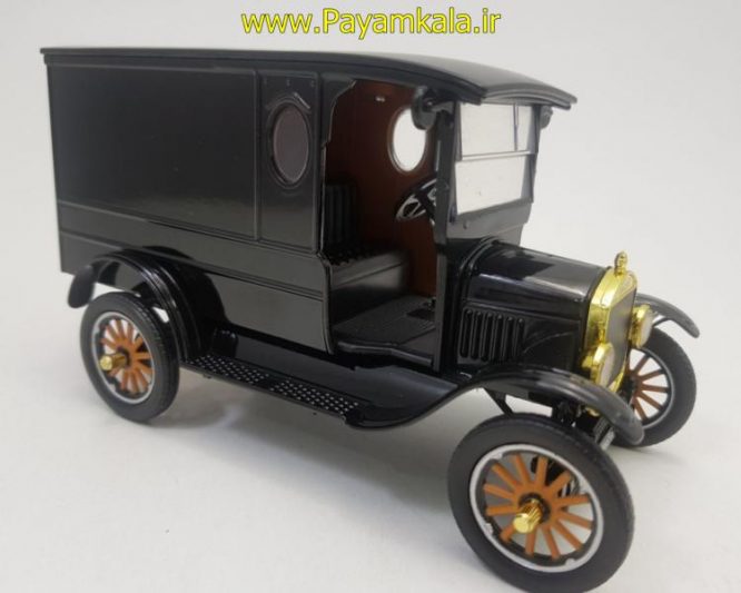 ماکت فلزی فورد بزرگ (1:24)(FORD 1925 MODEL PADDY WAGON BY MOTORMAX) مشکی