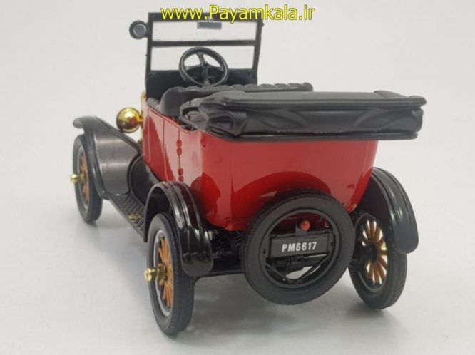 ماکت فلزی فورد بزرگ (1:24)(FORD 1925 MODEL TOURING BY MOTORMAX) قرمز