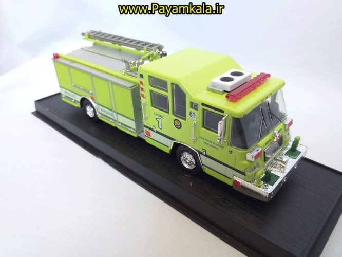  ماشین بازی آتش نشانی فلزی (FIRE TRUCK) سبز