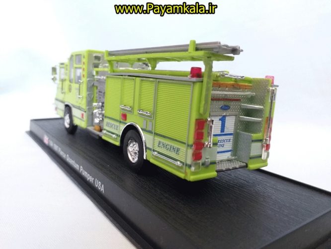  ماشین بازی آتش نشانی فلزی (FIRE TRUCK) سبز