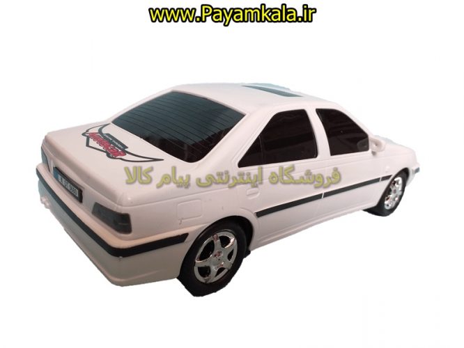 اسباب بازی پژو پارس پلاستیکی-قدرتی (DORJ TOY ) سفید رنگ