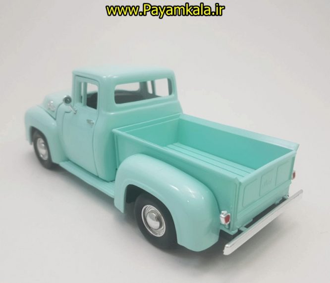 ماشین فلزی وانت فورد(1:24)(PICKUP F-100 FORD 1955) سبز