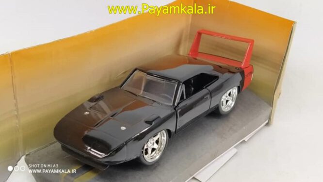 (بی جعبه) ماکت دوج (DODGE CHARGER DATONA1969 BY JADA) مشکی