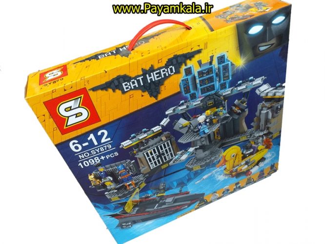 (BAT HERO) لگو شهر مرد پنگوئنی ( SY879 ) قطعات +1098