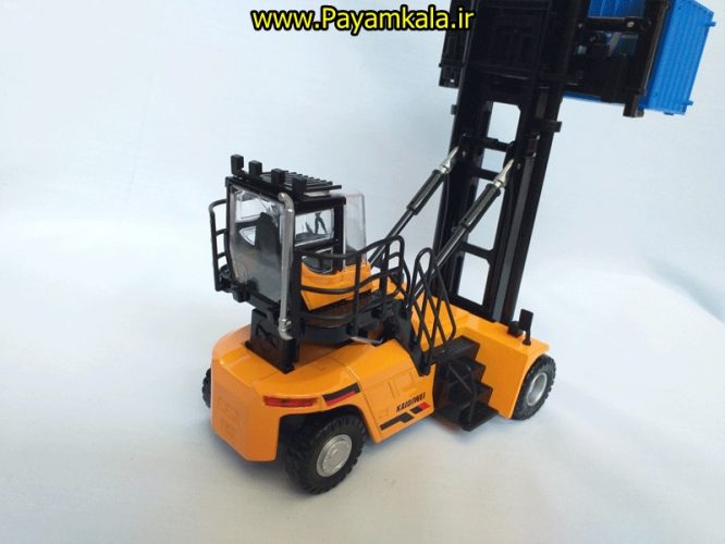 ماکت فلزی لیفتراک کانتینر بر 1:64 (EMPTY CONTAINER HANDLER KDW) نارنجی