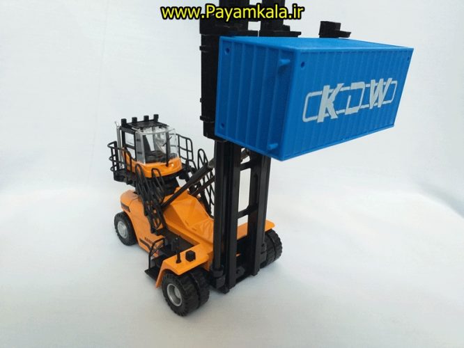 ماکت فلزی لیفتراک کانتینر بر 1:64 (EMPTY CONTAINER HANDLER KDW) نارنجی