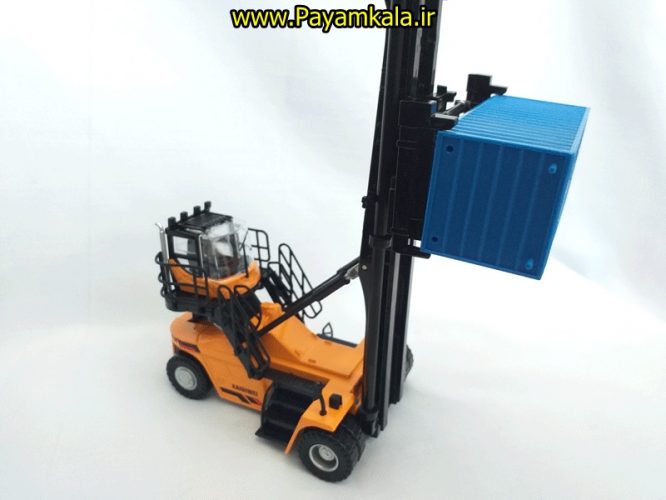 ماکت فلزی لیفتراک کانتینر بر 1:64 (EMPTY CONTAINER HANDLER KDW) نارنجی