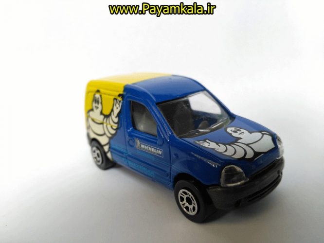 ماکت مینیاتوری رنو (1:64)( RENAULT KANGOO BY MAJORETTE) آبی