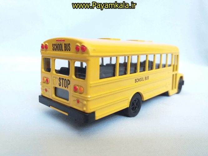 ماشین بازی اتوبوس مدرسه (SCHOOL BUS BY WELLY) فروشگاه اینترنتی پیام کالا