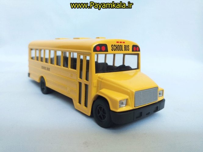 ماشین بازی اتوبوس مدرسه (SCHOOL BUS BY WELLY) فروشگاه اینترنتی پیام کالا