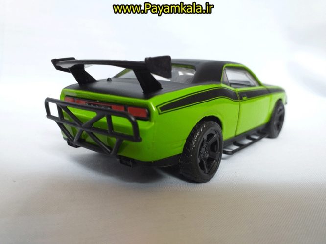 (جعبه دار) ماکت دوج (DODGE CHALLENGER SRT8 BY JADA) سبز