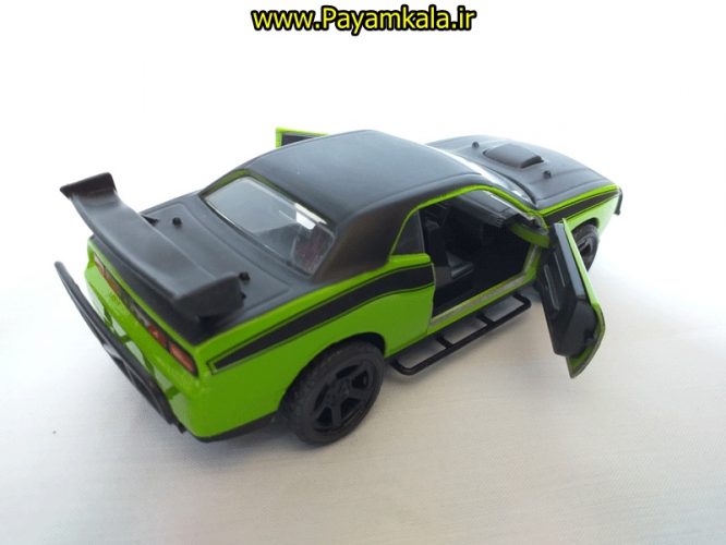 (جعبه دار) ماکت دوج (DODGE CHALLENGER SRT8 BY JADA) سبز